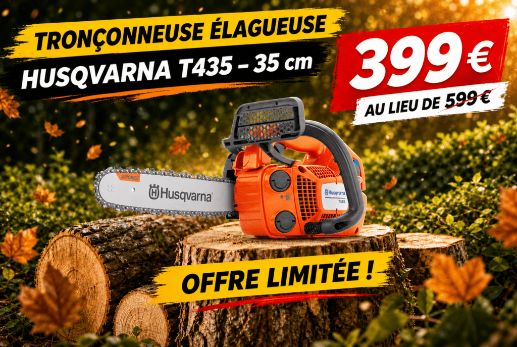 t435 husqvarna tronconneuse